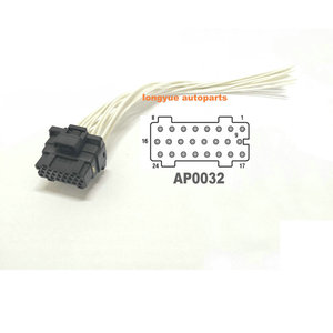 AP0033 Fuel Injection Control Module Connector Wiring Harness 24 <b>Pin</b> For Ford 6.0L 03-10 - Product Image 2