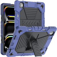 Casing Tablet Pelindung Silikon Heavy Duty dengan Tali Bahu untuk iPad Pro 13 M5 2025