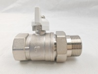 Válvula de mariposa de latón, válvula de gas manual y accesorios de válvula con manija, fabricante OEM para aplicaciones de agua y gas en el hogar y la cocina