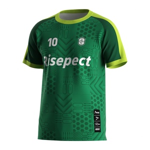 Ensemble de football léger pour équipe, maillot et short respirants, coutures renforcées pour adultes et jeunes - Product Image 5