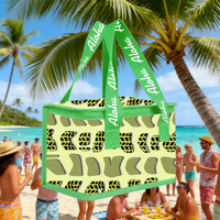 Sac à déjeuner pour enfant personnalisé avec motif coquillage hébreu, sac isotherme mini portable de haute qualité imprimé sur demande, style Hawaï