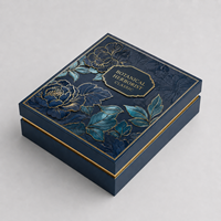 Boîtes d'emballage rigides en carton de luxe personnalisées avec fermeture magnétique, grand format, finition mate, boîtes cadeaux avec logo