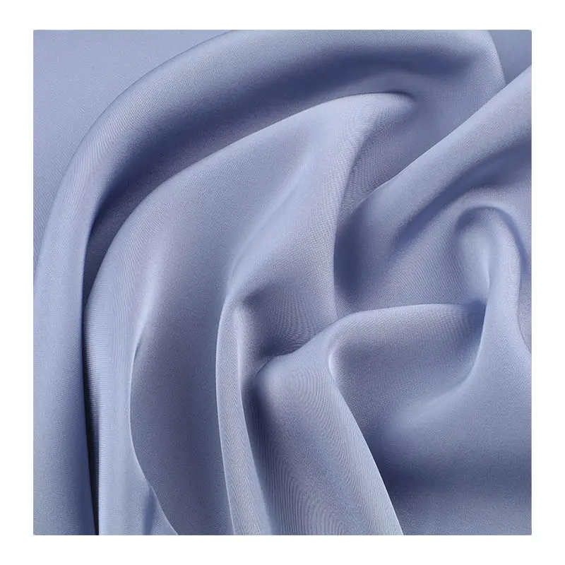 Nieuw Product 100% Polyester Acetaat-Achtige Uitgerekt Streep Chiffon Voor Jurk Satijnen Stof
