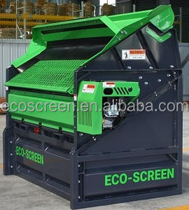 Vibrationsoberboden-Gesteins sieb, 5,5-PS-Kohler-Motor, freitragende Blattfedern, 30-Grad-Siebdeck, ISO CE EPA-Vibrations sieb - Product Image 3