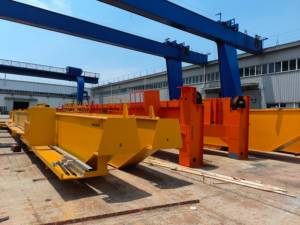 Máquina de elevación de servicio pesado Eot Polipasto eléctrico Grúa de puente móvil de doble haz 20 toneladas 30 toneladas para taller - Product Image 2