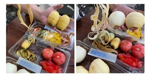 آلة ذكية لتقشير الفواكه / آلة تقشير البرتقال والليمون وتقشير الطماطم - Product Image 6