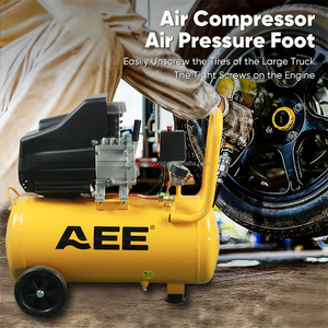 Compresseur d'air portable haute pression 50 litres à entraînement direct CC pour l'industrie générale avec moteur 2,5 CV - Product Image 2
