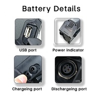 Haute performance de sécurité avancée 13s4p 48v14ah 18650 batterie au lithium pour vélos électriques haute puissance