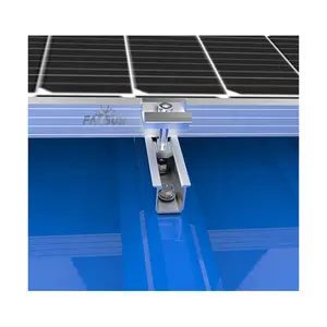 Farsun Pv Installatie Mini Rail Dak Montagestructuur Aluminium Railless