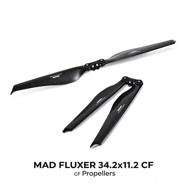 34.2x11.2 Inch Foldable Heavy Duty Propeller With Nozzle For Industrial Cleaning Dron e