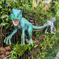 Dinosaur Central Park Acheter Animatronics Dinosaures de petite taille pour la décoration murale