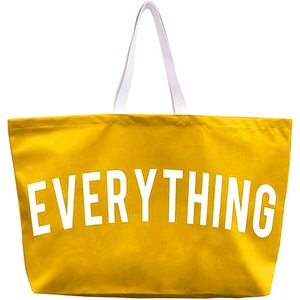 Hot Selling Factory Custom Logo <b>Printed</b> Eco Recycled Cotton <b>Extra</b> <b>Large</b> Size Canvas Tote Messenger Bag with Embroidery Letter - Product Image 3