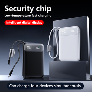 TDX TZ35 18W/20W/22.5W <span class=keywords><strong>แบ</strong></span><span class=keywords><strong>ต</strong></span>เตอรี่สำรองขนาดเล็ก<span class=keywords><strong>แบ</strong></span>บชาร์จเร็ว Type C ความจุ 10000mAh <span class=keywords><strong>แบ</strong></span><span class=keywords><strong>ต</strong></span>เตอรี่ลิเธียมโพลิเมอร์ พร้อมหน้าจอดิจิตอลใน<span class=keywords><strong>ต</strong></span>ัว <span class=keywords><strong>สาย</strong></span>ชาร์จ 2in1 - Product Image 6