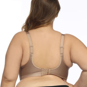 Suaves y transpirables Fat Reggiseno Brown Bh Cobertura inalámbrica Biustonosz <span class=keywords><strong>Playtex</strong></span> Bra Tallas grandes Big Soutien-gorge Sutia Sujetador grande - Product Image 2