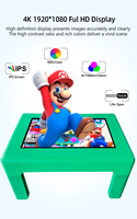Table Tactile Interactive Intelligente 32/43 Pouces Android Windows pour l'Éducation, Table de Jeu Étanche pour Enfants