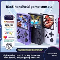 Konsol Game Genggam R36S Lintas Batas dengan Sistem Operasi ARKOS, Layar IPS 3,5 Inci, Retro Portabel PSP, Dilengkapi Dual Analog Stick untuk Bermain Game