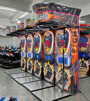 Machine de boxe d'arcade à monnayeur en métal durable de haute qualité, testeur de force de frappe pour divertissement