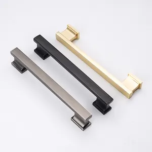 Cabinet Kitchen Handle New Design Furniture Design Handle Modern Zinc Alloy Cabinet Kitchen Drawer Handles Interior Decorative Handle