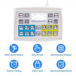 Tabellone Segnapunti Elettronico Grande GANXIN con Cronometro dei 24 Secondi, Tabellone Digitale LED Portatile per Stadio da Basket Interno ed Esterno - Product Image 4