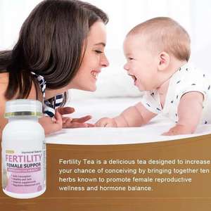 כמוסות פוריות לנשים - תערובת צמחים של אינוזיטול וחומצה פולית |   תוסף תזונה לתמיכה בפוריות לנשים הנמכר ביותר - Product Image 6