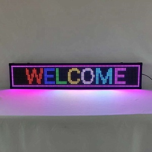 Letrero Publicitario LED Programable a Todo Color en Oferta, Pantalla LED Interior con Mensajes Desplazables - Product Image 5