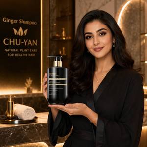 Shampoo au gingembre doux pour usage quotidien, adapté à tous les types de cheveux, soin nourrissant du cuir chevelu - Product Image 1