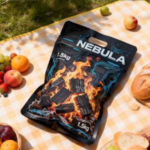 कस्टम लोगो मुद्रित नमी-प्रूफ बड़े चारकोल जिपर टॉप हैंडल के साथ खड़े हो जाते हैं - Product Image 3