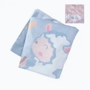 Wholesale 2024 New Arrival Micro Minky Dot Super Soft Baby Swaddle Blankets for Newborn