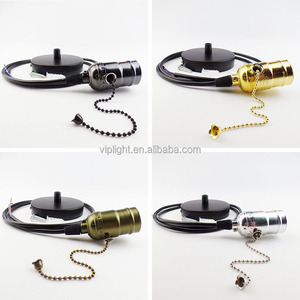 Kit Portalampada Vintage E26 con Cavo per Lampade Antiche, Portalampada E26 con Filo - Product Image 3