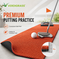 Gazon synthétique de golf haute densité 15 mm, tapis de putting réaliste, doux et écologique pour l'intérieur/l'extérieur et la cour arrière
