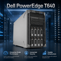 Servidor Dell T640 al Mejor Precio, Torre, 14G, Doble Socket, Intel Xeon Escalable, 24 Ranuras DIMM DDR4, Intercambio en Caliente, Servidor Empresarial