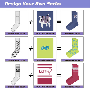 Qiangyi Factory <strong>Price</strong> Wholesale Sports Breathable Cotton Cushioned Striped Crew Custom Embroidered <strong>Socks</strong> - Product Image 3
