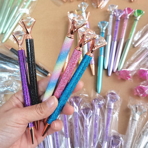UV DTF PU brillo bolígrafo Metal cambio Gradual gran diamante <span class=keywords><strong>pluma</strong></span> encantadora moda creativa plástico <span class=keywords><strong>pluma</strong></span> los estudiantes Premium - Product Image 4