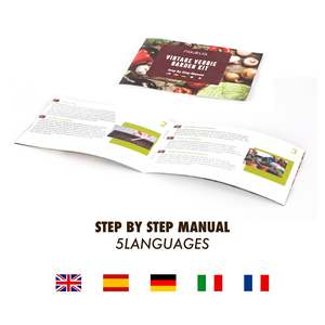 Vente en gros <span class=keywords><strong>Kit</strong></span> de démarrage unique pour jardin d'herbes d'intérieur Certifié sans OGM Top Décorations de plantes pour enfants <span class=keywords><strong>Kit</strong></span> de culture murale pour bricolage - Product Image 4