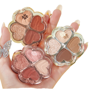 Nuovi modelli 4 colori ombretto paletti pigmenti alti Glitter opaca Palette ombretto per le <span class=keywords><strong>donne</strong></span> - Product Image 3