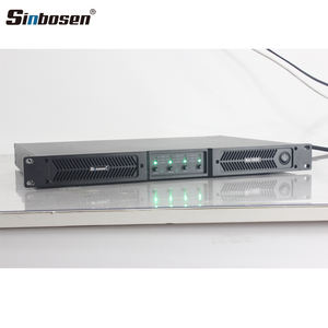 เครื่องขยายเสียง <span class=keywords><strong>Sinbosen</strong></span> <span class=keywords><strong>K4</strong></span>-<span class=keywords><strong>1000</strong></span> 4 แชนแนล คลาส d 1u ระดับมืออาชีพสำหรับเวที - Product Image 1