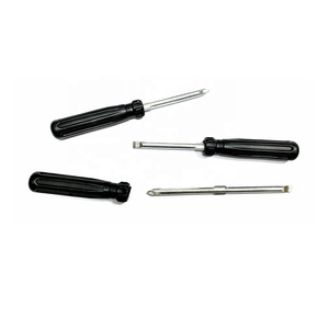 Dual Use Double Phillips And Slotted Head Tool Screw Driver Double Head Screw Driver Cross Flat <strong>Screwdriver</strong> - Product Image 2