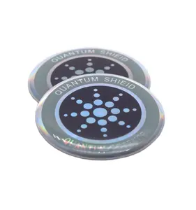 도매 스티커 양자 방패 안티 방사선 최고의 스티커 PVC 스킨 휴대 전화 스티커