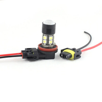 CAR-REFINE Adaptateur de support de lampe automobile H8 H9 H11, douille pour ampoule LED, connecteur de câble pour phare HID LED et feu antibrouillard
