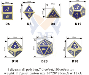 Dados Esféricos D100 de Metal Antiguo Personalizados, Dados Metálicos D100 de 100 Caras para <span class=keywords><strong>Dungeons</strong></span> and Dragons - Product Image 4