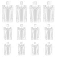 Sachets Liquides en Plastique avec Bec Verseur pour Vente en Gros : Boissons, Crèmes, Gels – Sachets Échantillons Liquides de 5ml, 10ml, 15ml, 20ml, 30ml, 50ml, 100ml