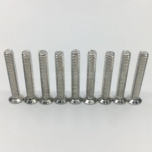 M3 M4 M5 M6 M8 201 Stainless Steel Countersunk Phillips Machine Screws Flat Head DIN Standard Grade A - Product Image 2