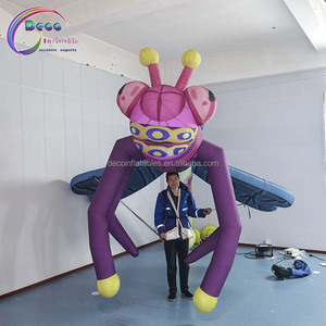 Modelo de libélula inflable <span class=keywords><strong>gigante</strong></span> de 4M con luz Festival de música al aire libre Marioneta de caminar Publicidad Animal para publicidad de eventos - Product Image 4
