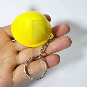 Oferta Especial: Llaveros Antiestrés Personalizados Baratos con Forma de Casco de Seguridad, Llaveros de Casco de Seguridad, Juguete Antiestrés - Product Image 4