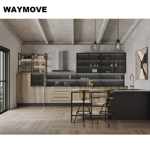 WAYMOVE Armoires de <span class=keywords><strong>cuisine</strong></span> intégrées modernes Armoires contemporaines Accessoire de robinet de comptoir en stratifié écologique pour la <span class=keywords><strong>cuisine</strong></span> - Product Image 2
