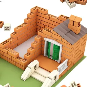 Mini ciment <span class=keywords><strong>maison</strong></span> bricolage Kit bricolage jardin Villa assembler à la main modèle jouer Creativediy <span class=keywords><strong>Miniature</strong></span> <span class=keywords><strong>maison</strong></span> Kit <span class=keywords><strong>Construction</strong></span> - Product Image 3