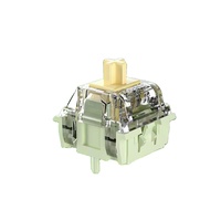 Interrupteur linéaire magnétique Lime 5 broches, PC ultra-clair, force initiale 35gf, 100 millions de cycles, déclencheur éclair pour clavier E-Sports