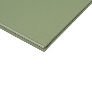 Custom Print Promotional Use Diary with Logo Hardcover Linen Fabric Cover Green A5 Lined Monthly Goal <b>Journal</b> Organizer/Planner - Product Image 4