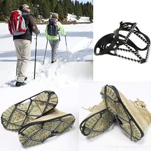 Crampons antidérapants pour glace et neige, semelles antidérapantes pour chaussures de marche sur neige et glace, crampons pour bottes d'hiver pour hommes et femmes - Product Image 5