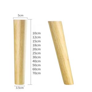 Pieds et accessoires de meubles en bois couramment utilisés pour la <span class=keywords><strong>réparation</strong></span> ou la mise <span class=keywords><strong>à</strong></span> niveau, tels que les pieds de canapés, de chaises, de tabourets et de meubles. - Product Image 2